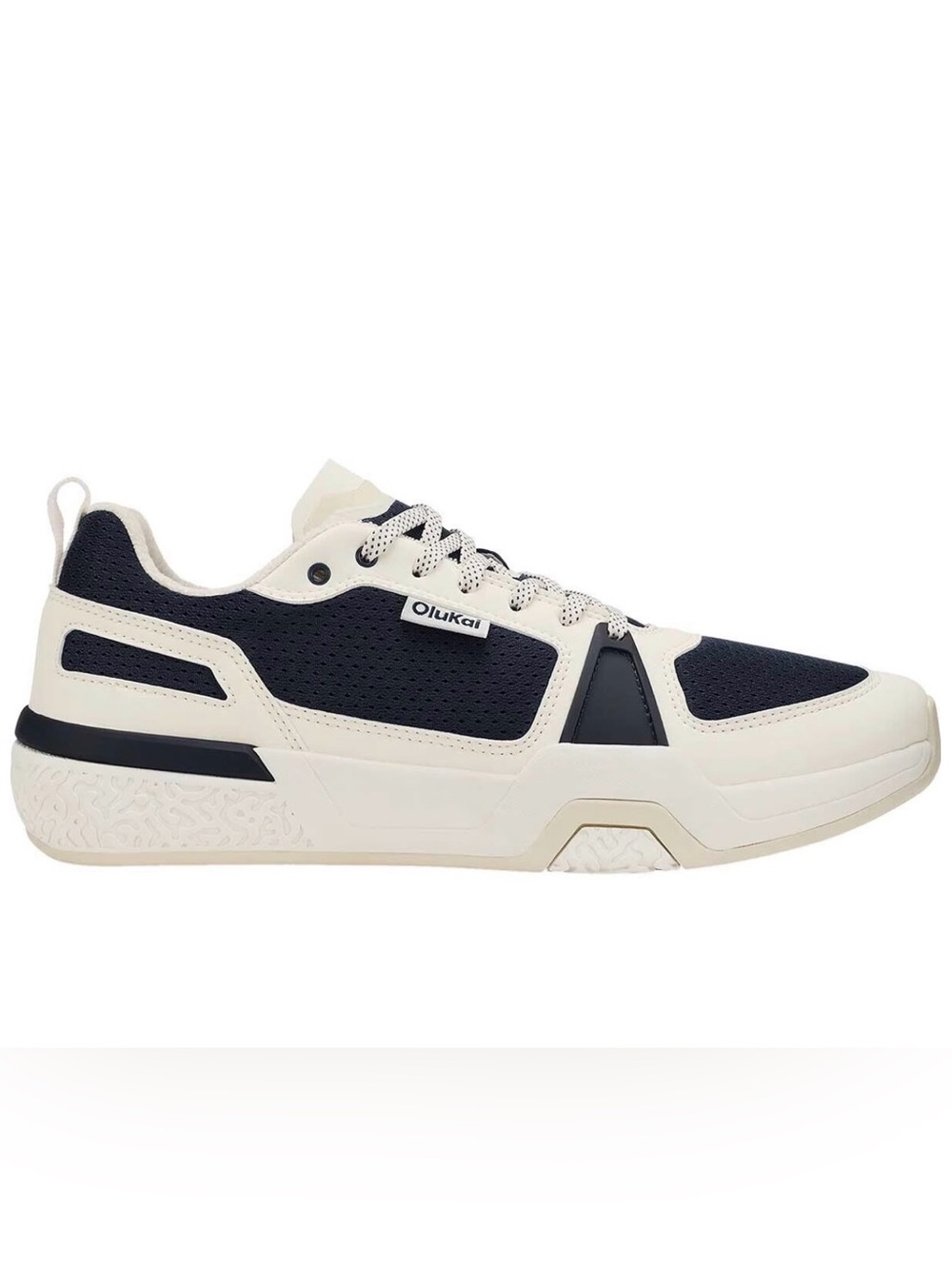 OluKai Anau Athletic Sneakers, Indigo Blue/Bright White, NWOT, Men’s Size 9.5